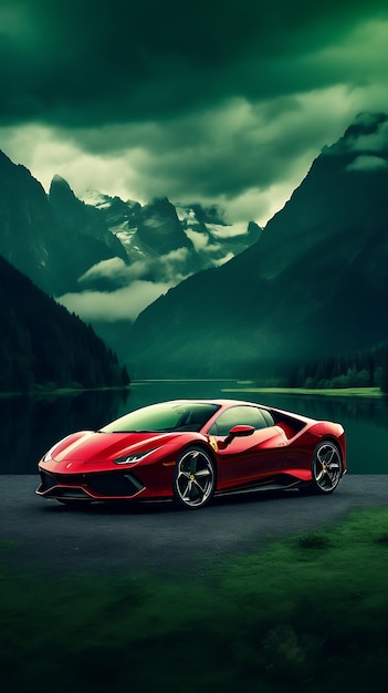 modern super car speed wallpaper mobile landscape