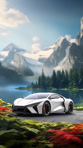 modern super car speed wallpaper mobile landscape