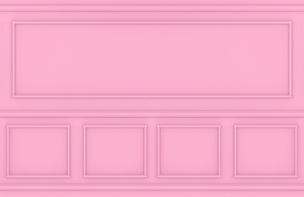 modern sweet pink square classic wall design background.