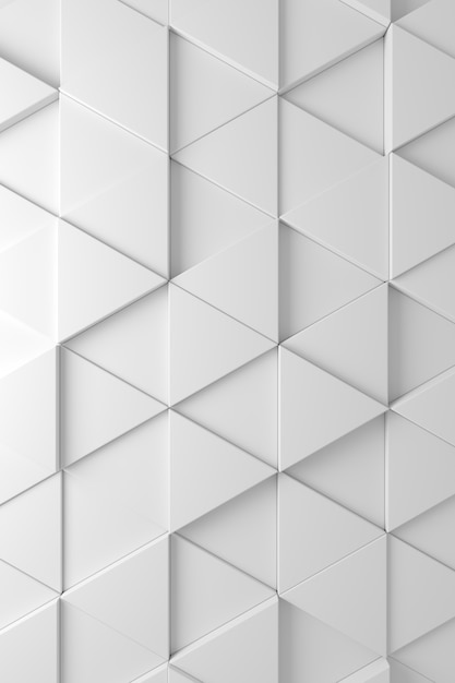 Modern tile wall, 3D rendering.