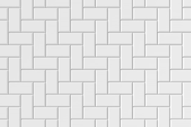 Modern tile wall background. 3D rendering.