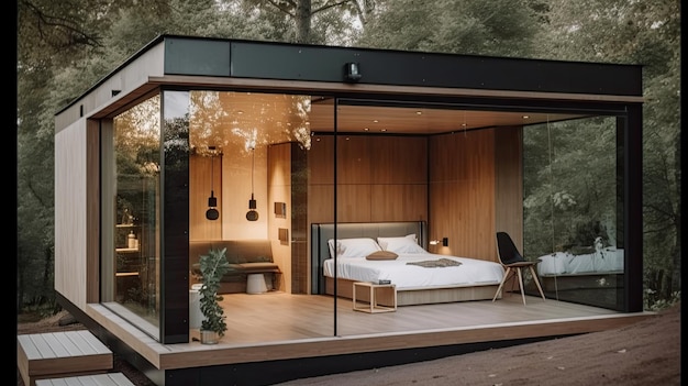 Modern tiny houses