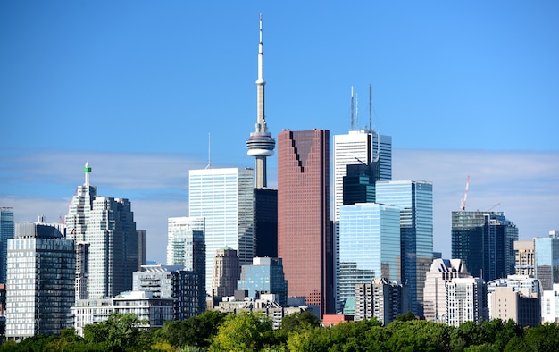 Costruzioni moderne a toronto, ontario, canada