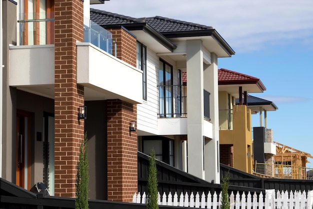 Modern twostory residential house Melbourne Victoria