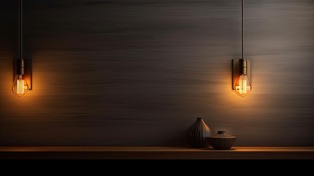 Modern wall light background