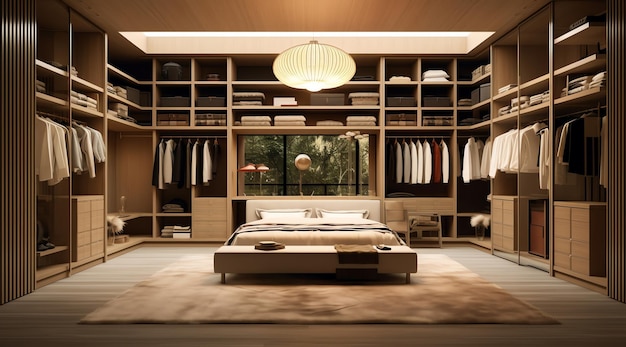 Modern wardrobe interior design