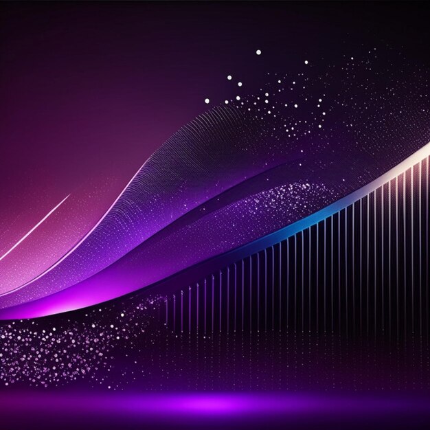 Modern wavy sparkle background