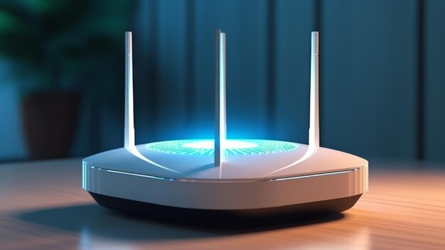 Modern wifi router