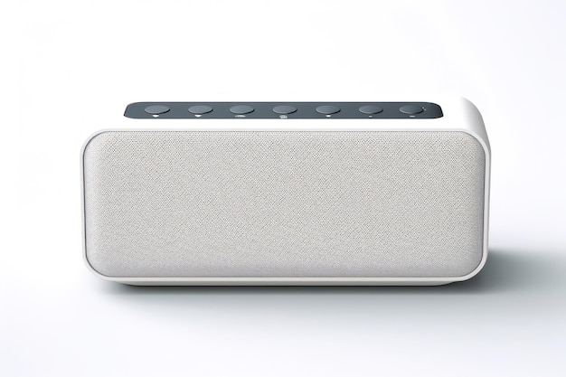 Photo modern wireless speaker portable powerful sound and design innovation in a compact package