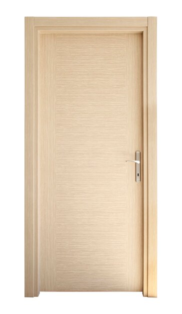 Modern wooden interior door