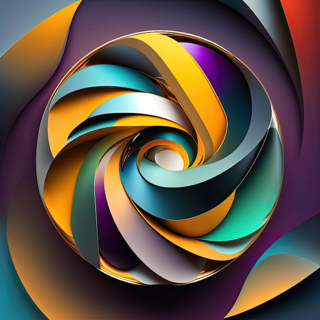 Moderne abstracte 3d achtergrond