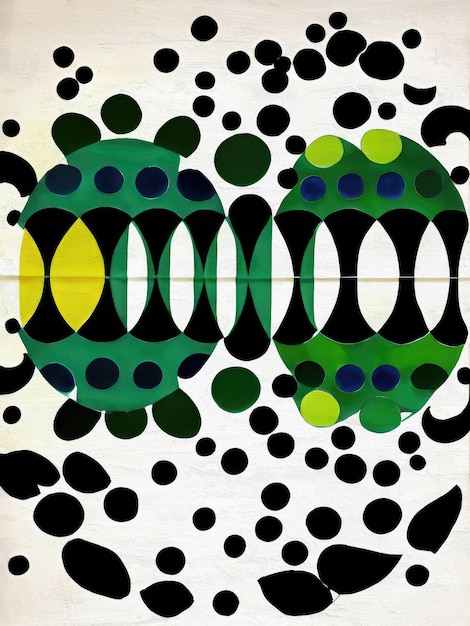 Foto moderne abstracte schilderij reproductie minimalistische illustratie handgeschilderde achtergrond sjabloon