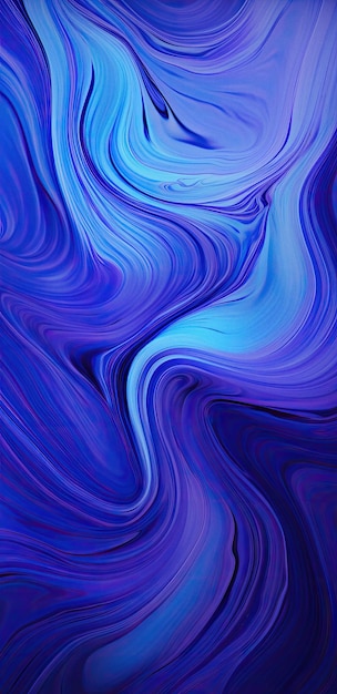 Moderne abstracte vloeiende wallpaper achtergrond met levendige blauwe en paarse kleuren