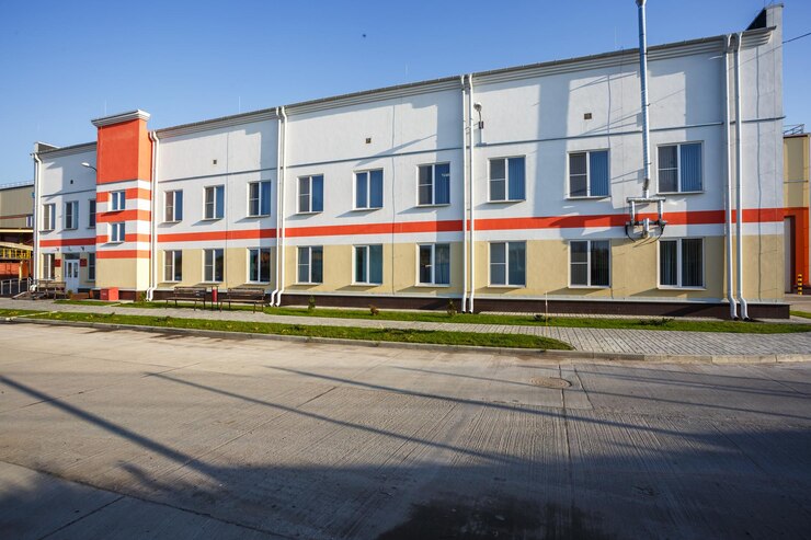 Foto moderne afvalverwerkingsfabriek gescheiden afvalinzameling recycling en opslag van afval voor verdere verwijdering