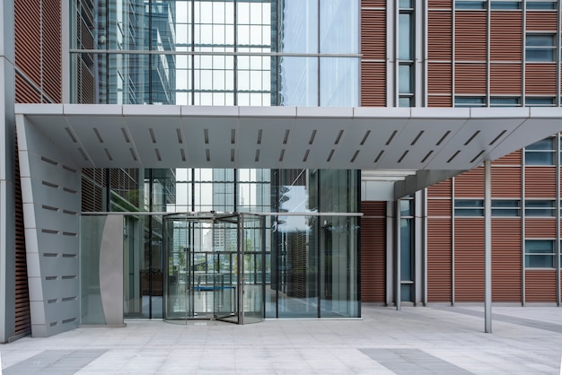 Moderne architectuur in lujiazui, shanghai