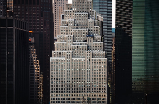 Moderne architectuur van Manhattan.