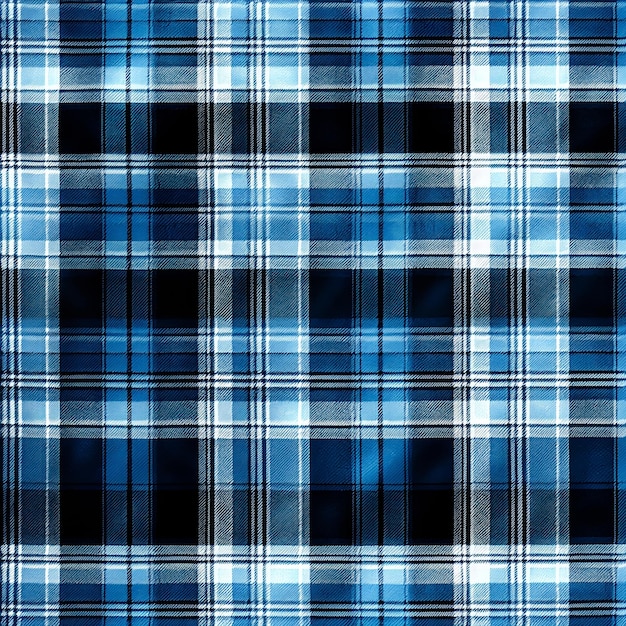 Moderne blauwe plaid patroon ontwerp afbeelding