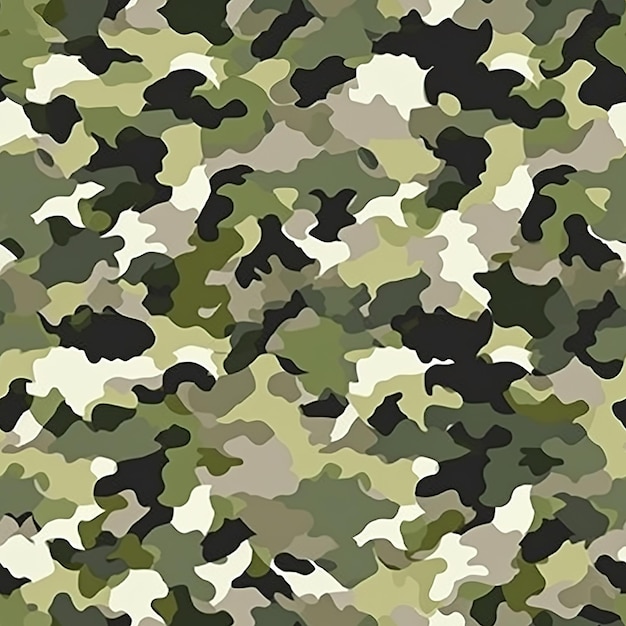 Moderne camouflage naadloos patroon