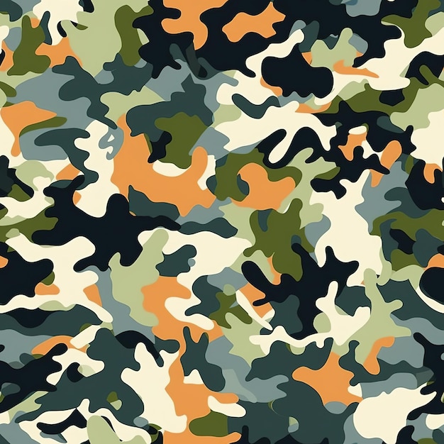 Moderne camouflage naadloos patroon