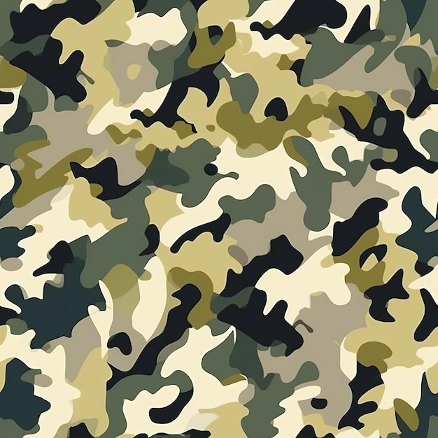 Moderne camouflage naadloos patroon