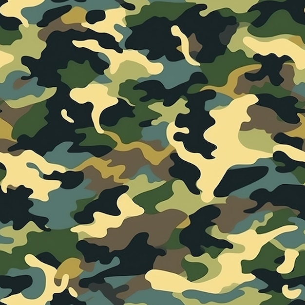 Moderne camouflage naadloos patroon