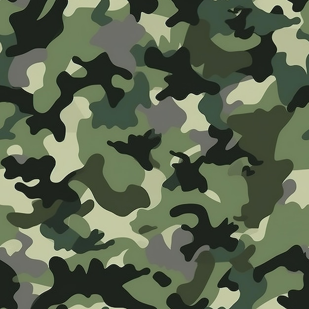 Moderne camouflage naadloos patroon