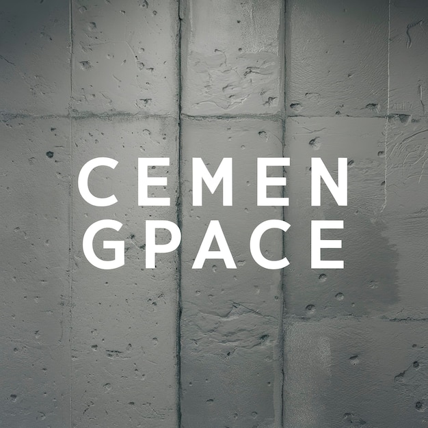 Foto moderne cementwandtextuur achtergrond met kopieerruimte voor ontwerp