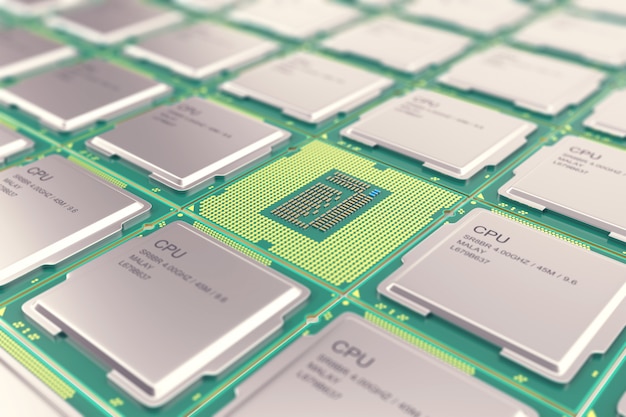 Moderne centrale computerprocessors CPU