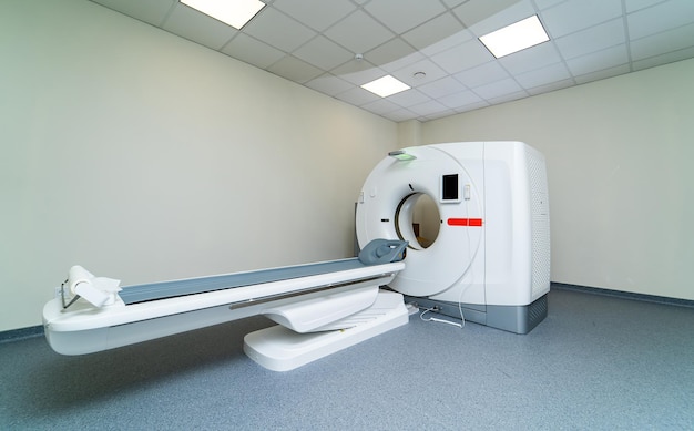 Foto moderne diagnostische apparatuur voor ziekenhuizen resonantiescannertechnologieën