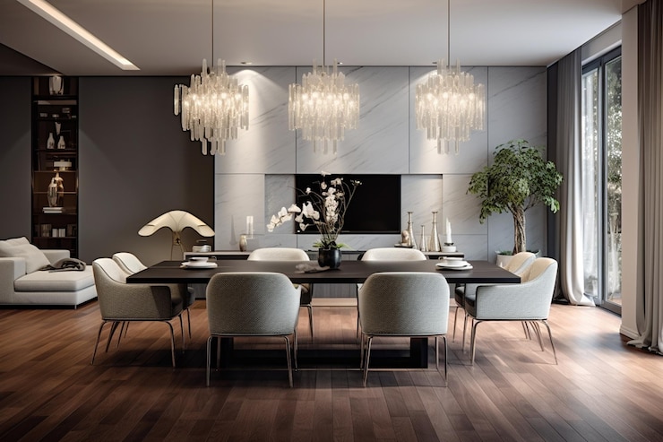 Foto moderne en luxe interieurontwerp