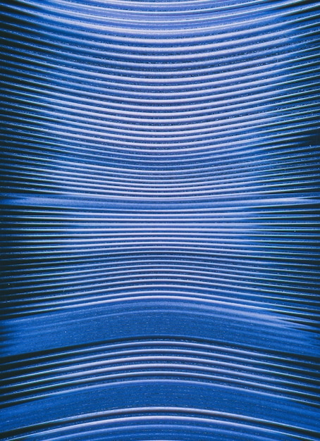 Moderne glitch Statische vervorming Slechte internetkwaliteit Donkerblauw wit zwart gloeiende geometrische rondingen strepen futuristische abstracte overlay