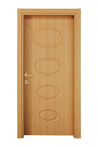 Moderne houten binnendeur