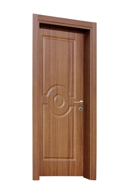 Moderne houten binnendeur