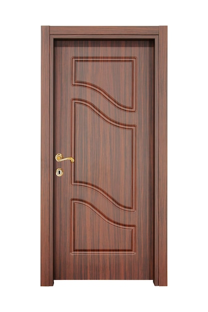 Moderne houten binnendeur