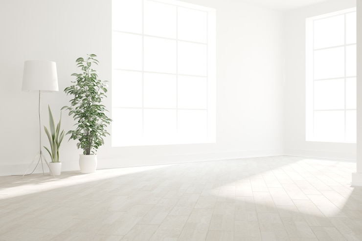 Foto moderne interieurontwerp 3d-illustratie