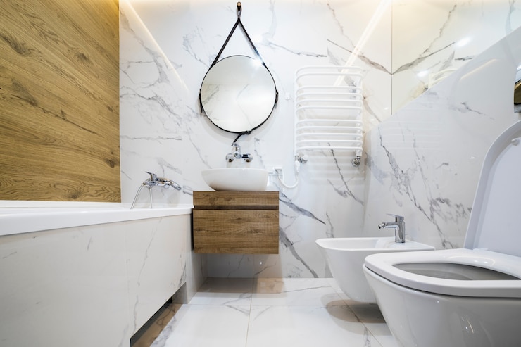 Foto moderne interieurontwerp van badkamers