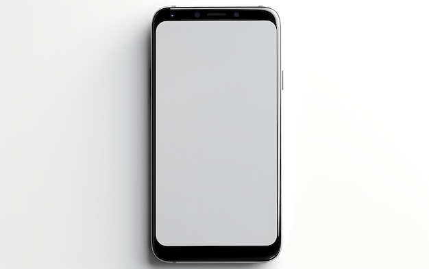 Moderne lege Android-apparaat mockup frame