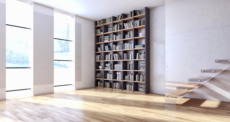 Foto moderne lichte interieurs kamer 3d-rendering illustratie