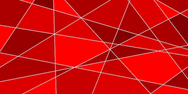 Moderne rode mozaïek abstracte achtergrond met lijn