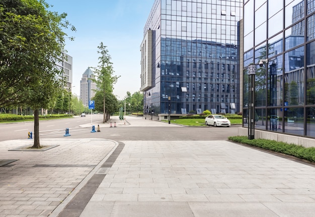 Moderne stedelijke architectuur in wetenschap en technologie Park