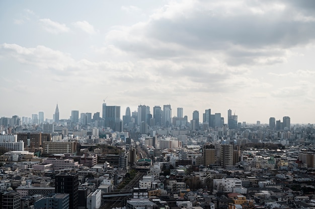 Foto moderne tokyo straat achtergrond