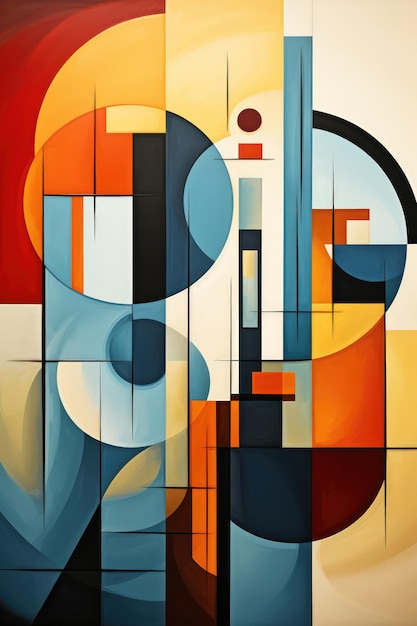 Modernist Abstract Portrait