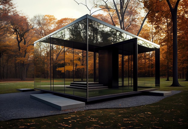 Modernist architecture of the Glass House