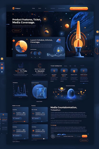 Modulaire Layout Web met Twinkling Star Shadow Figma Effect M Herfstthema Layout Idee Ontwerpen