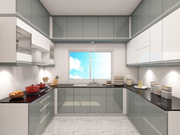 Foto idee per la progettazione di cucine modulari