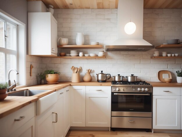 modular kitchen interior