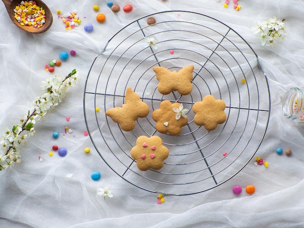 Moederdag koekjes versieren