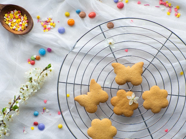 Moederdag koekjes versieren