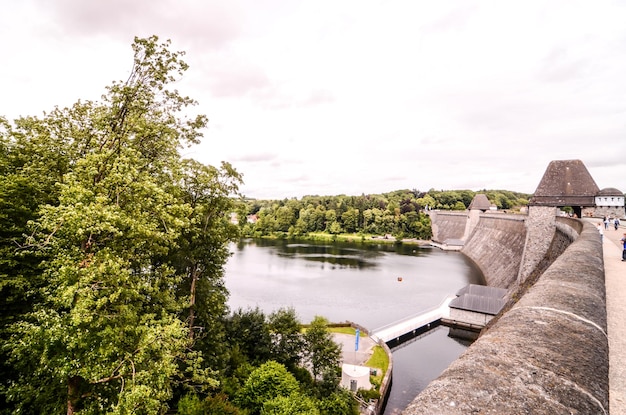 Mohnesee Westfalia Delecke European German Water Dam