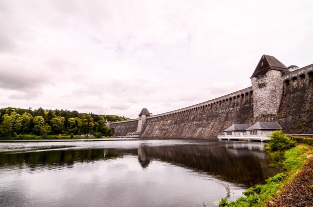 Mohnesee Westfalia Delecke European German Water Dam